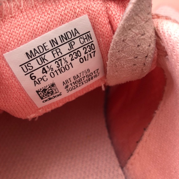 Adidas Originals Flashrunner Womens Trainers Lace Up Shoes Peach - Picture 7 of 8